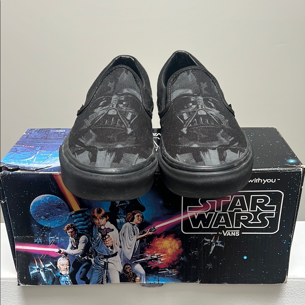 Darth Vader Star Wars Classic Slip-On Vans